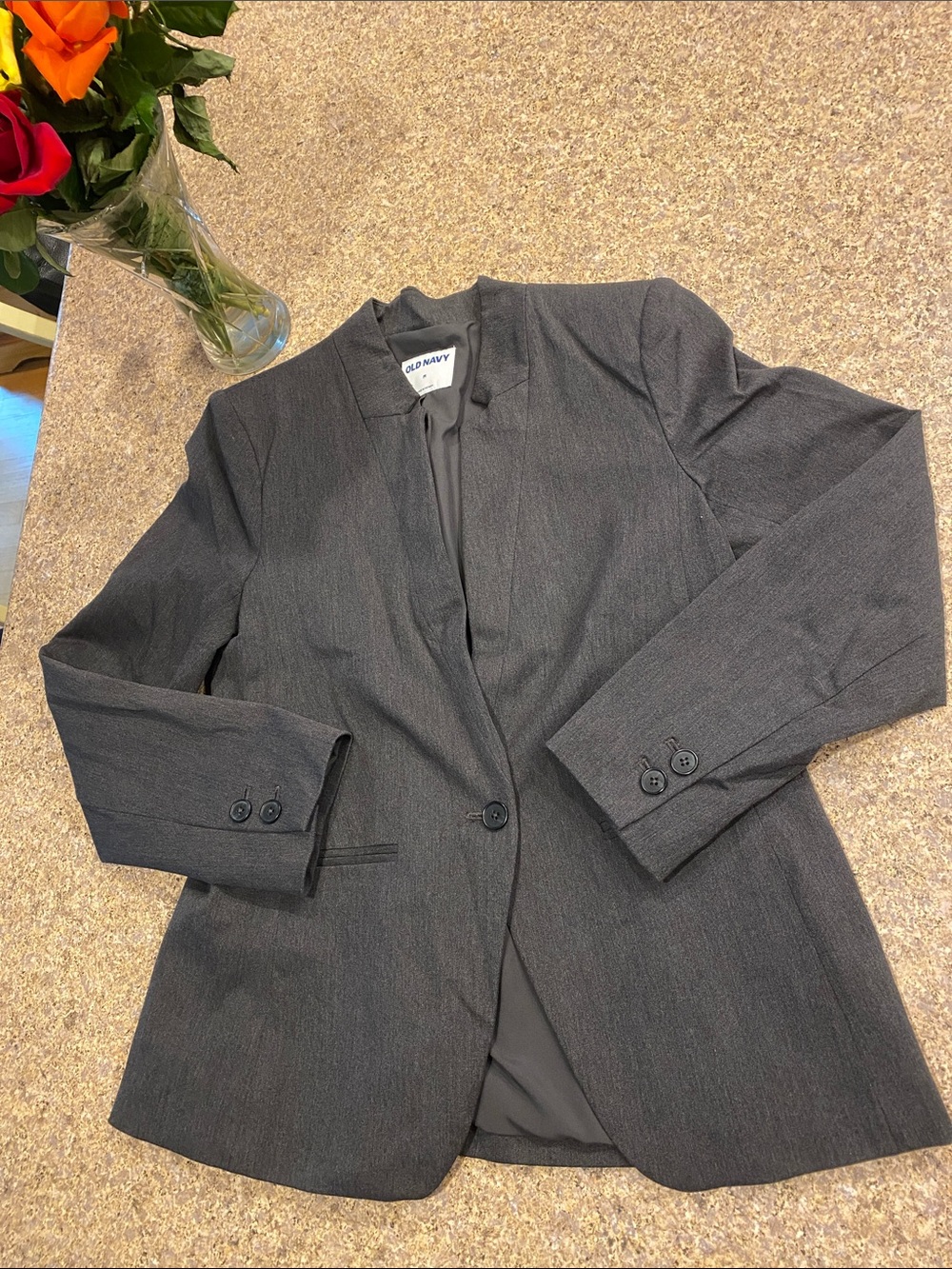 Old Navy Jacket Blazer Size M MUSTY and it  NEEDS CLEANING